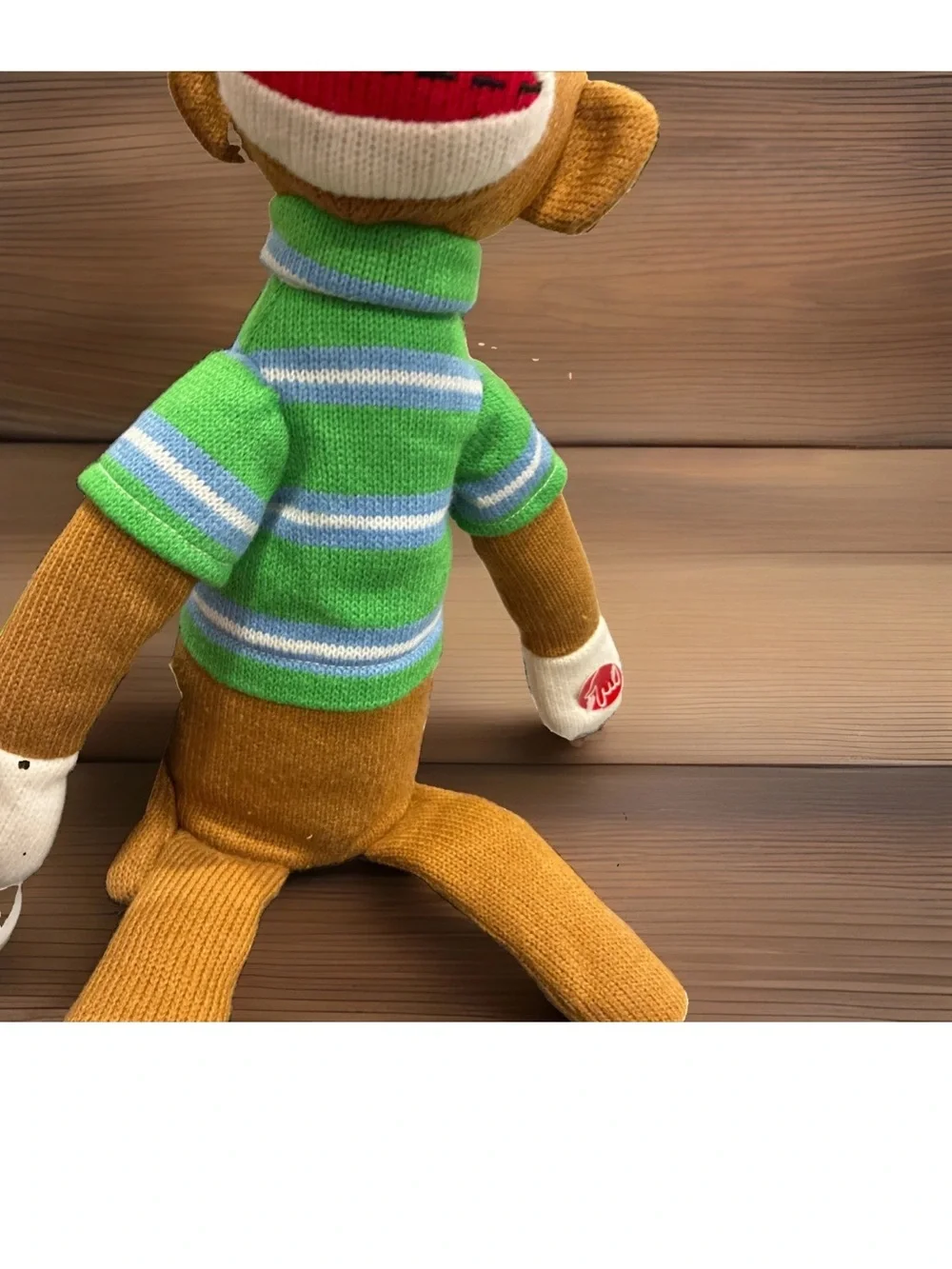 Sock Monkey Animated  Bank! Dan Dee Tested Working 21 In